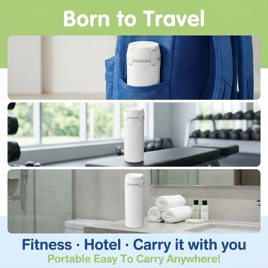 4-In-1 Travel Cosmetic Plastic Rectangle Mini Canister Set - 30Ml Tsa-Safe, Leak-Proof, Bpa-Free Refillable Silicone Squeeze Storage Bottles & Jars (4 Bottles) with Lock, Compact Lightweight Toiletry Organizer for Business Trips, Gyms, Makeup, Anti-Pressu